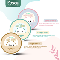 BODY SCRUB TOSCA LULUR / LULUR PELEMBUT DAN MENGHALUSKAN TUBUH