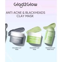 Glad2Glow Mugwort Acne Clay Stick - Clay Mask - Volcano