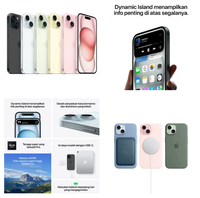 Apple iPhone 15 256GB BNIB Original Segel Garansi Resmi Indonesia