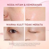 Glad2Glow Pomegranate Niacinamide Brightening Clay Stick - ORI !! BPOM !!