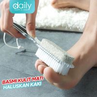 BATU APUNG PENGGOSOK KAKI / PUMICE FOOT SCRUBBER 4 IN 1 DAILY