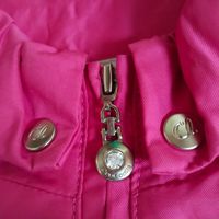 Crocodile Ladies Semi Parka Jacket Pink size L