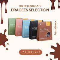 The RR Chocolate Dragees 100gr Coklat Kopi Cokelat Almond Kacang Mede