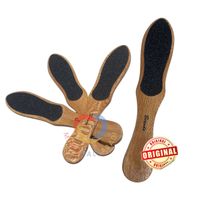 Foot File Kayu - Beaudo Wooden Foot File / Amplas Kaki Kayu Tebal / Foot File Amplas Kaki Kayu