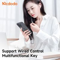 MCDODO Kabel Converter Splitter USB C to Audio Dual USB C Adapter Cable Dongle 5570