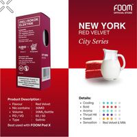 Fuum New York Red Velvet 30EMGE 30MLI