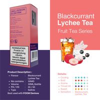 Fuum Flooid Blackcurrant Lychee Tea 30EMGE 30MLI