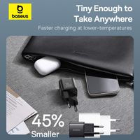 Baseus Charger USB Type C PD 20W Fast Charging QC Adaptor Mini Gan5S