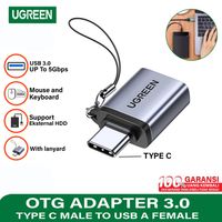 Ugreen 50283 OTG Mini Adapter Flashdisk Konverter USB to Type C