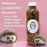 Makanan Landak mini kemasan botol ekonomis