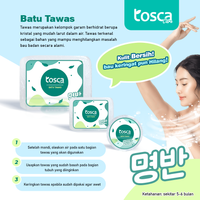 TOSCA Batu Tawas Super Bebas Bau Badan 24 Jam
