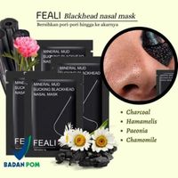 FEALI MINERAL MUD SUCKING BLEACHEAD NASAL MASK ACTIVATED CARBON | MASKER