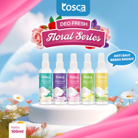 TOSCA CARE NATURAL DEO FRESH SPRAY FLORAL SERIES (DEODORANT TAWAS) 100ml