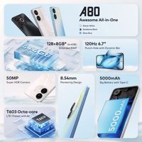ITEL A80 4/128 GB Handphone Android 4G Garansi Resmi 1 Tahun 