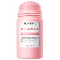  SKINTIFIC - Niacinamide Bright Boost Clay Stick 40g - ORI !! BPOM !!