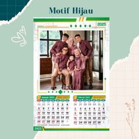Kalender Foto Pribadi Keluarga 2025