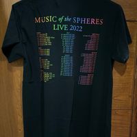 kaos Coldplay music of the spheres preloved