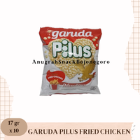 Snack Garuda Pilus Renceng 14gr x 10 (Mi Goreng / Rendang Sapi / Fried Chicken)