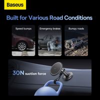 Baseus Car Holder Magnet 360 Degree Rotation Magnetic Phone Penyangga HP