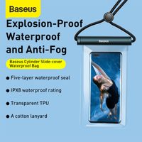 Baseus Kantong Pelindung HP Waterproof Case Sarung Anti Air Cover Handphone