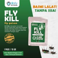 DAILY FLY KILL RACUN LALAT / SERBUK PEMBASMI LALAT / ANTI LALER