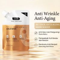 EGG RETINOL SNAKE VENOM GOLD MASK 100gr Face Masker Anti Aging Emas Peptide