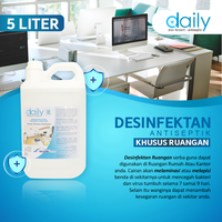 DISINFEKTAN 5 LITER KHUSUS RUANGAN / DESINFEKTAN DAILY ANTISEPTIC