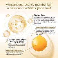 EGG-[BPOM]Masker Cangkang Telur Egg Shell Yeast Mask Cream Masker Wajah Mem