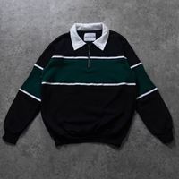 SECRET RUGBY SHIRT / SWEATSHIRT / JACKET / HALF ZIPPER / HOODIE / UNISEX