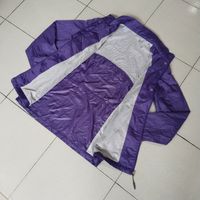 Center Pole Women Running Jacket Pocket Zipper Purple size S