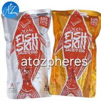 Keripik kulit ikan telur asin aceh ORIGINAL SPICY FISH SKIN SALTED EGG 