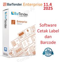 Bartender Enterprise 2025 11.4 Software Cetak Label Barcode QR