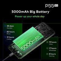 Itel P55 5G - Ponsel Canggih Pengisian Cepat