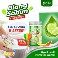 DAILY BIANG SABUN CUCI PIRING 5 LITER / BIBIT DISH WASH DIY