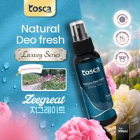 TOSCA Deodorant Spray Tawas Luxury Series Natural Deo Fresh Anti Bau Badan, Anti Bau Ketiak 100ML