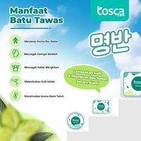 DEODORANT BATU TAWAS TOSCA / PENGHILANG BAU KETIAK AMPUH MENCEGAH BAU KETIAK ALAMI
