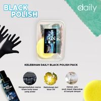 BLACK POLISH PACK DAILY / PAKET PENGHITAM DASHBOARD DAN BODY MOBIL MOTOR