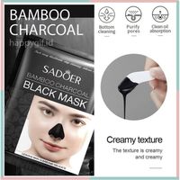 Masker Komedo Peel off Sadoer Black Mask