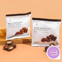 The RR Chocolate Dragees Casual Cokelat Dark Almond Strawberry Milk