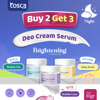Buy 2 Get 3 TOSCA Deodorant Cream Serum Brightening and Flawless with Niacinamide + Glutathione Mencerahkan Ketiak