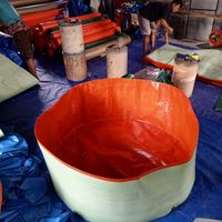 Kolam Terpal Bulat Tanpa Rangka A20 Diameter 1 m tinggi 45cm Untuk Budidaya