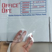 Plastik tebal ID CARD ukuran A4 kancing