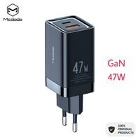 MCDODO Charger Gan 47W Fast Charging PD Power Delivery USB Type C QC 3.0 Quick Charge 8581