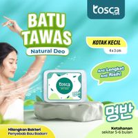 DEODORANT BATU TAWAS TOSCA / PENGHILANG BAU KETIAK AMPUH MENCEGAH BAU KETIAK ALAMI