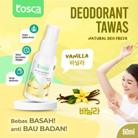 Tosca Deodorant Tawas Spray 60mL Mini Size Ampuh Cegah Bau Ketiak / Deodorant Cair Non Alkohol