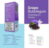 Liquid GRAPE BUBBLEGUM - [Bubblegum Series Flooid]
