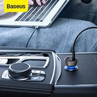 Baseus Car Charger Mobil 65W Super Fast Charging PD QC Kabel USB Type C to Type C