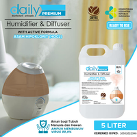 DAILY DESINFEKTAN / DISINFEKTAN 5 LITER KHUSUS HUMIDIFIER & DIFFUSER ANTIBACTERIAL DAN VIRUS