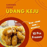 10 Pcs Frozen Udang Keju 