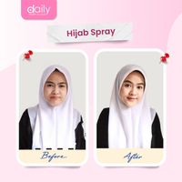 DAILY HIJAB SPRAY ORIGINAL / SPRAY HIJAB ANTI LEYOT / PARFUM HIJAB ANTIBACTERIAL 100ML